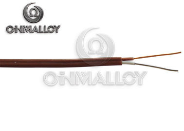 PTFE / PVC / PFA Thermocouple Cable Type K with +NiCr / -NiAl Material