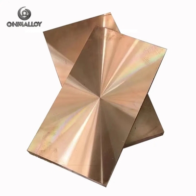 AMS 4533 CuBe2 Beryllium Copper Plate 216 X 245 X 278mm